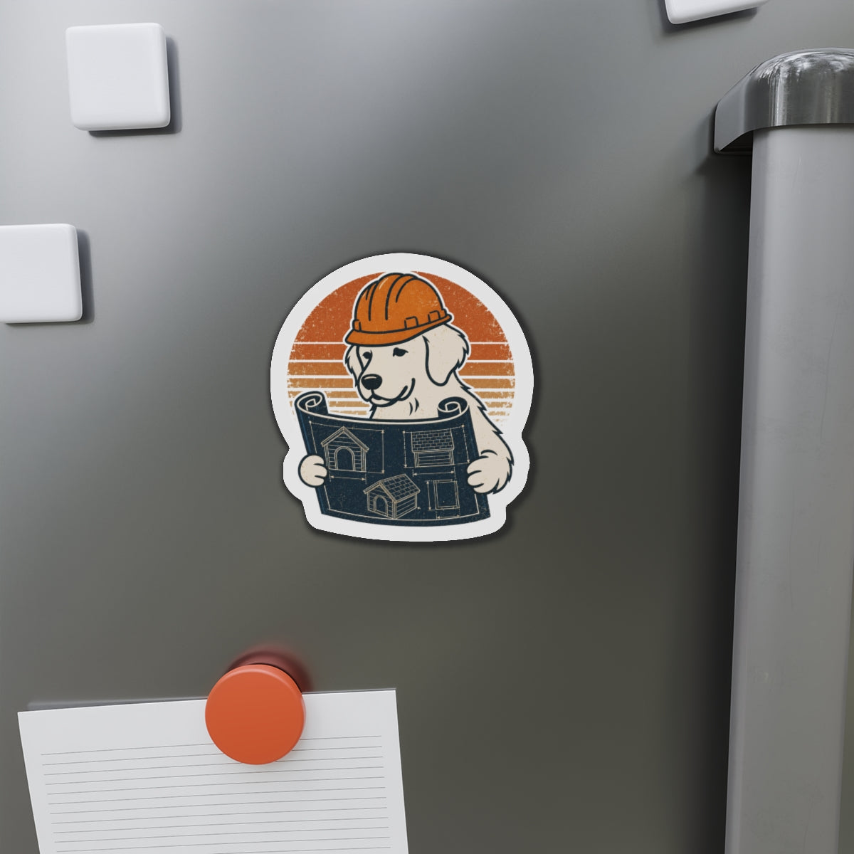 Dougitecture Die-Cut Magnets