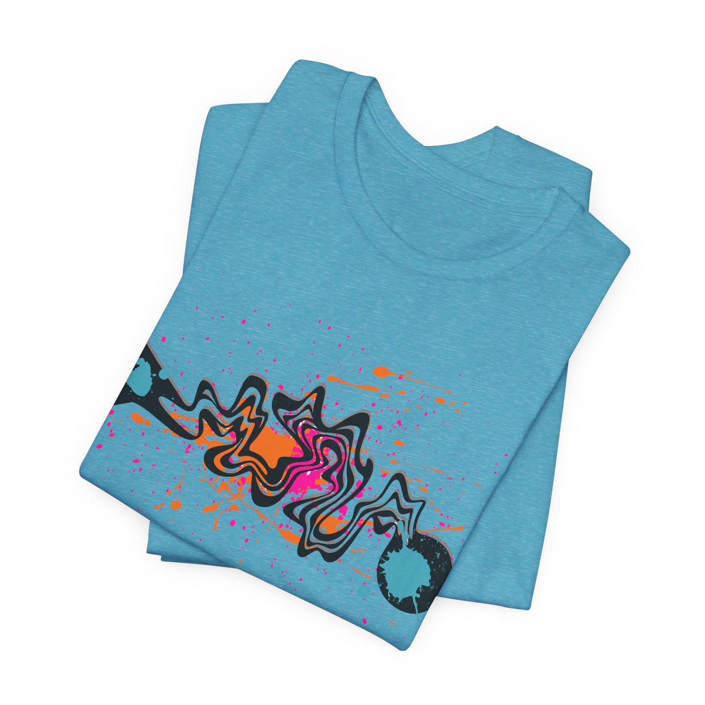 Abstract Graffiti Fish T-Shirt