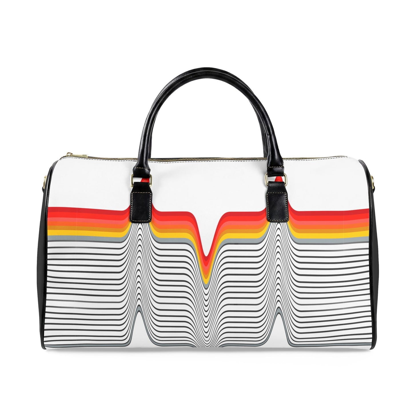 Travel Bag - Sound Wave Stripe