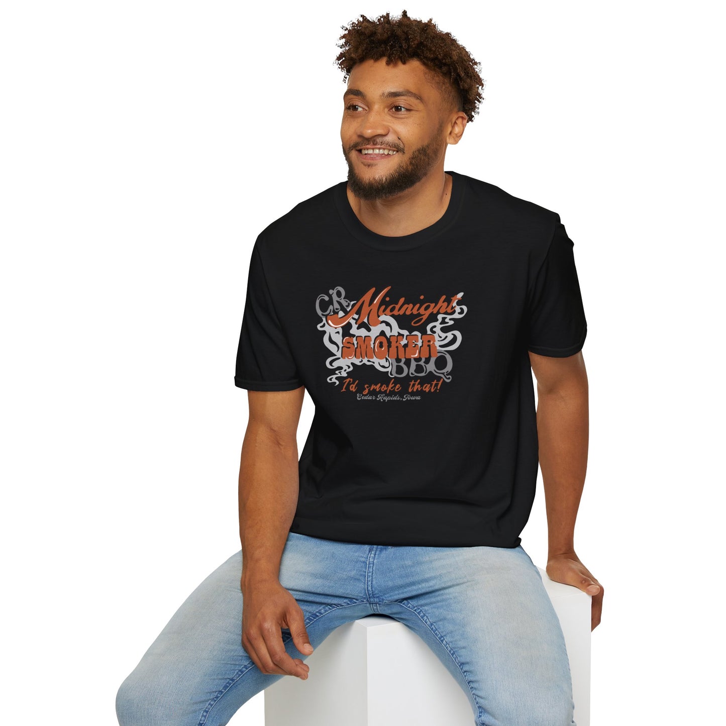 Midnight Smoker - OG Unisex Softstyle T-Shirt