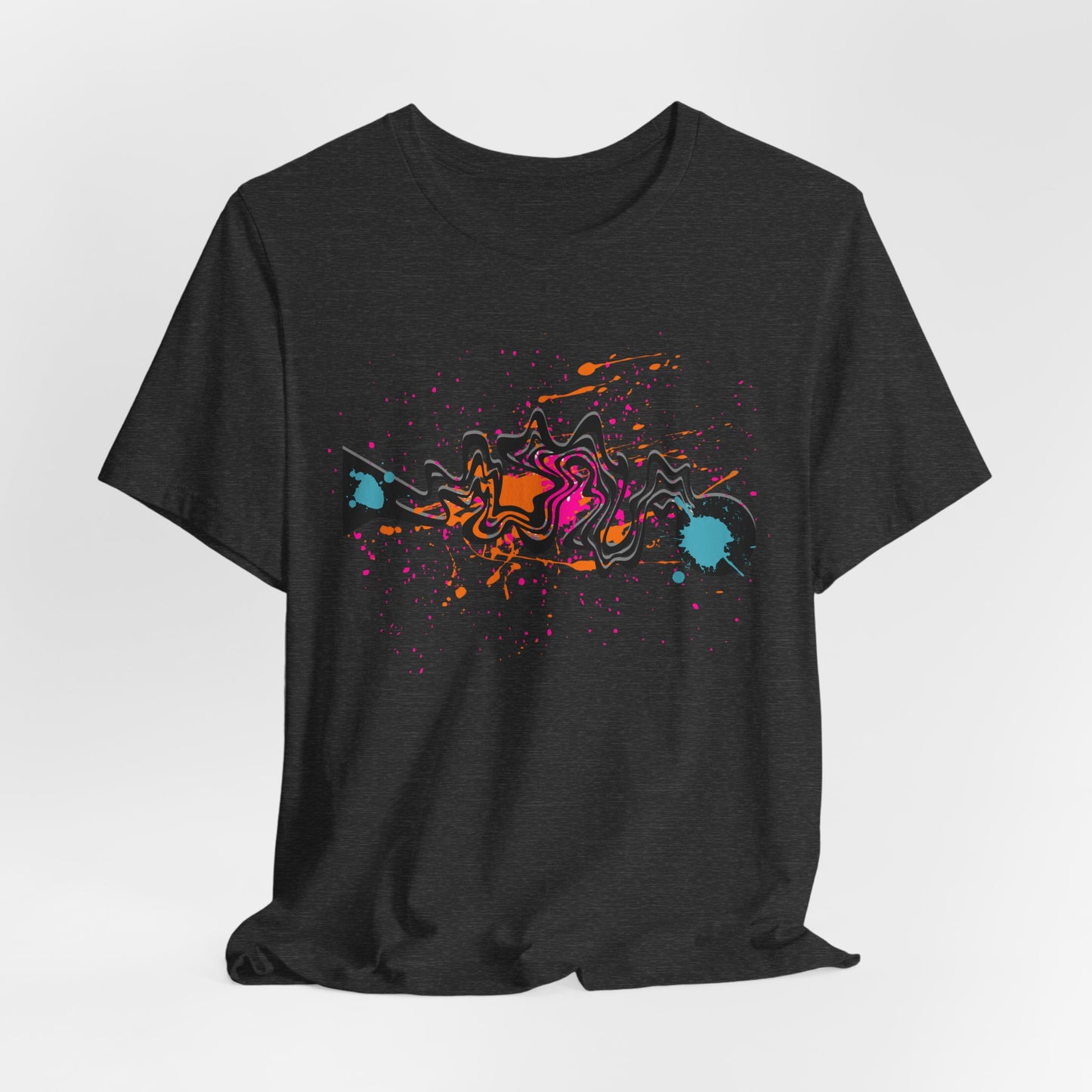 Abstract Graffiti Fish T-Shirt