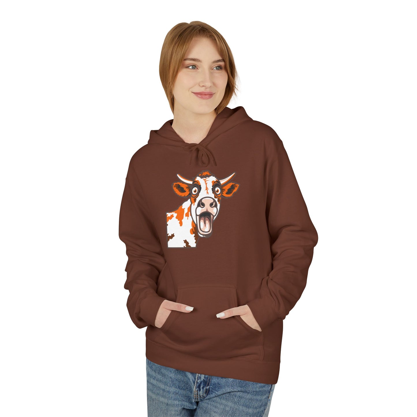 Midnight Smoker - Unisex Fleece Hoodie