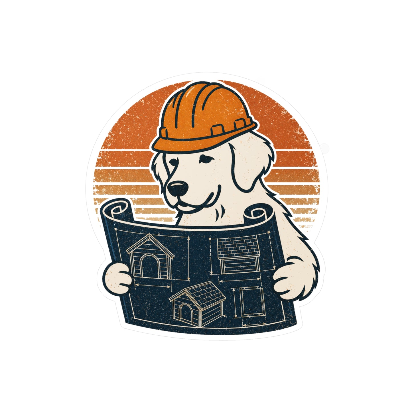 Dougitecture - sticker