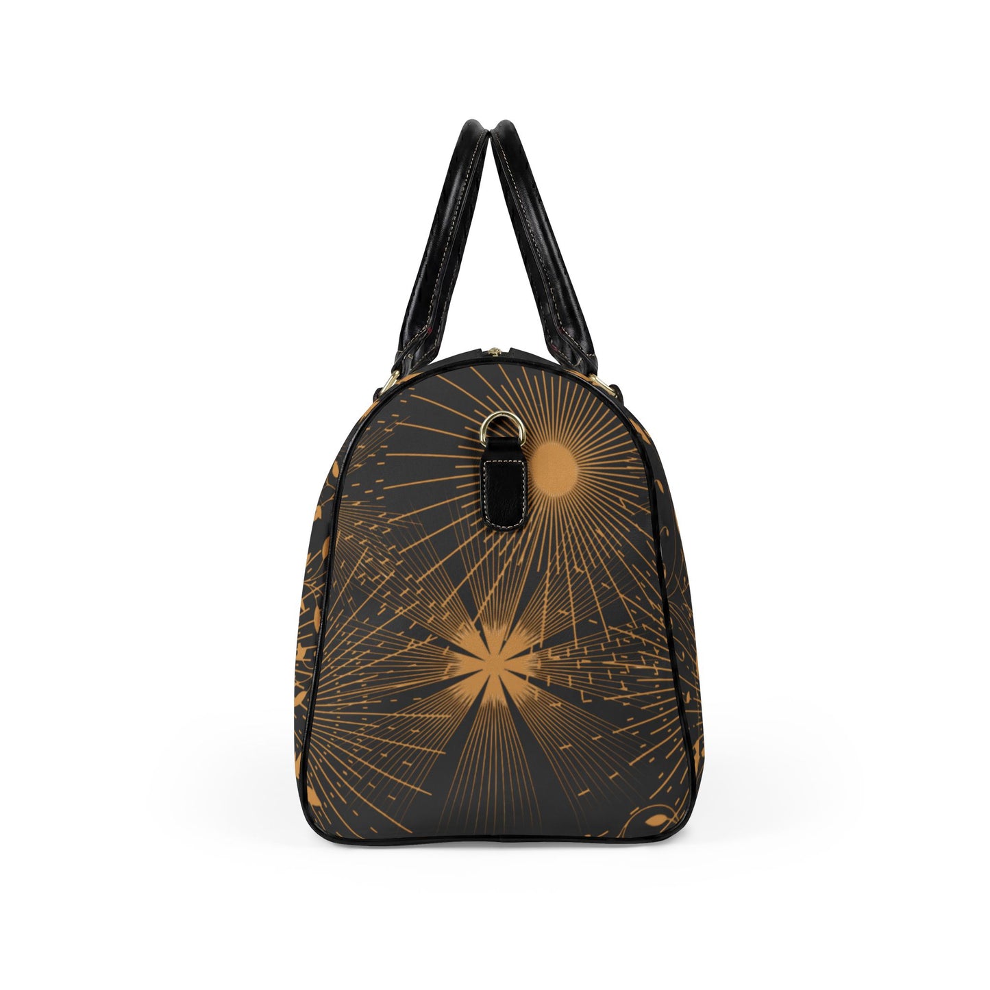 Travel Bag - Black N Gold