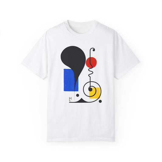 Abstract Design (Red, Yellow, Blue), Unisex T-Shirt