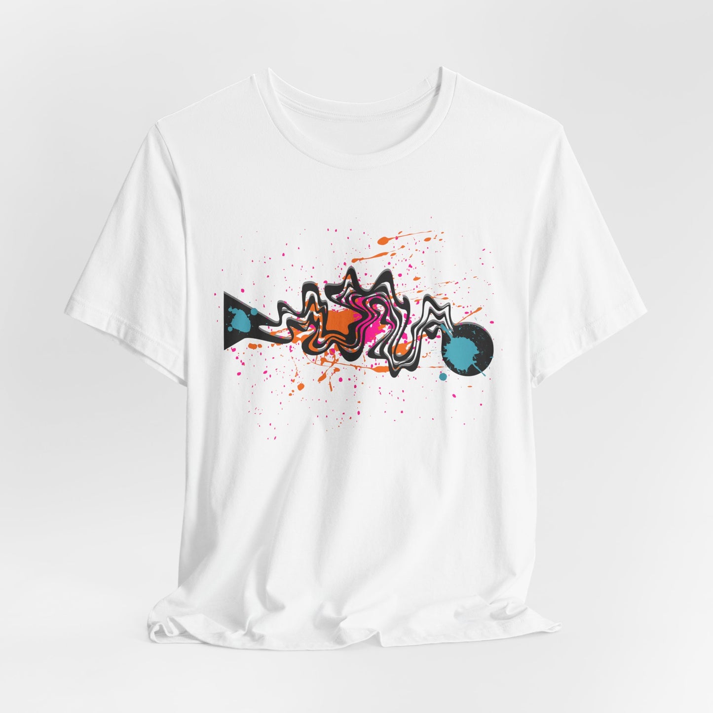 Abstract Graffiti Fish T-Shirt