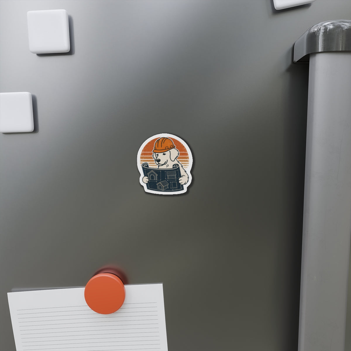 Dougitecture Die-Cut Magnets