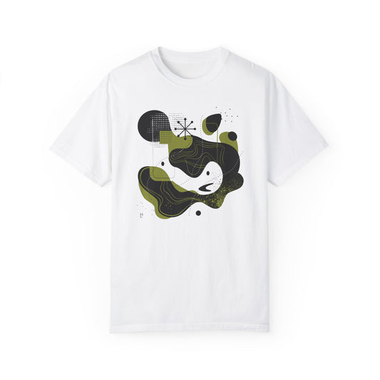 Abstract Design (Black & Green) Tee, Unisex T-shirt