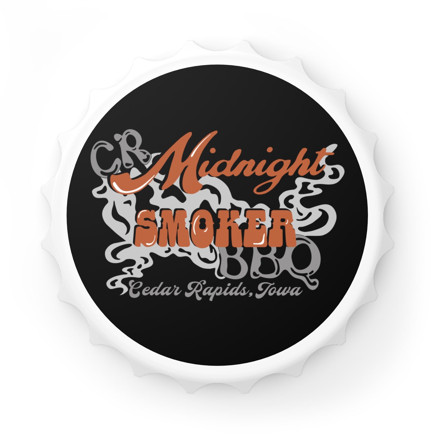 Midnight Smoker - Magnetic Bottle Opener