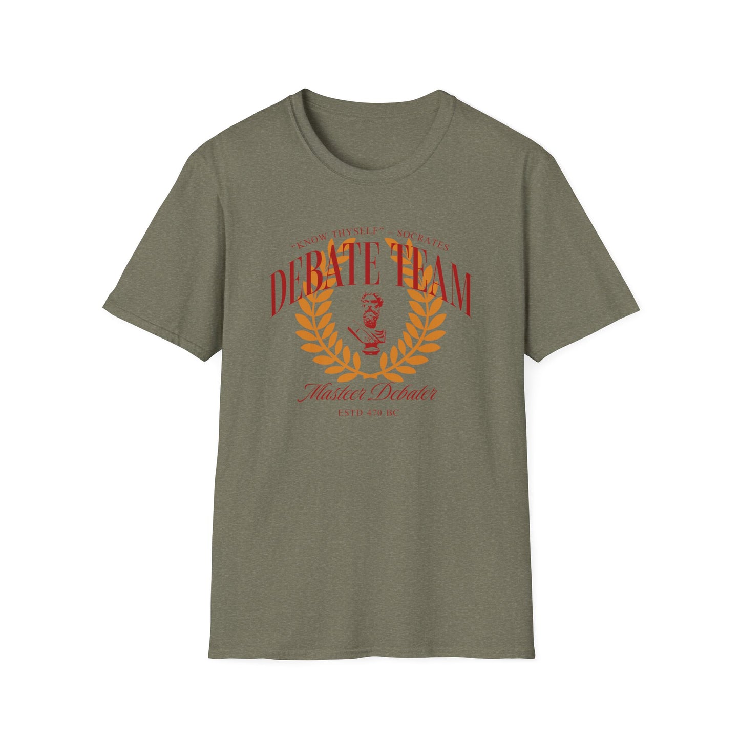 Debate Team Vintage Laurel T-Shirt — Master Debater Graphic Tee