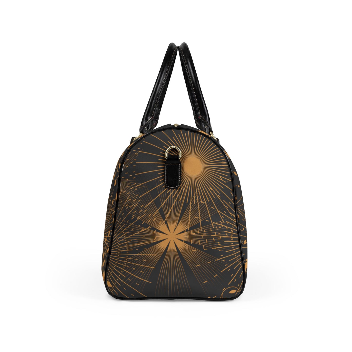 Travel Bag - Black N Gold
