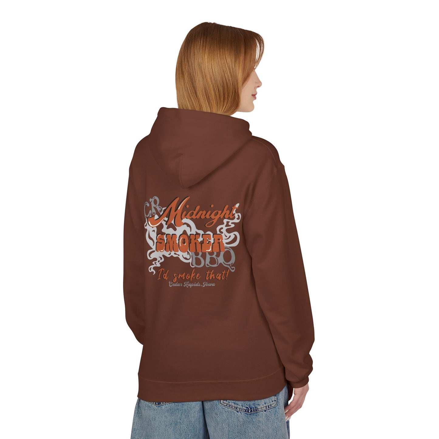 Midnight Smoker - Unisex Fleece Hoodie