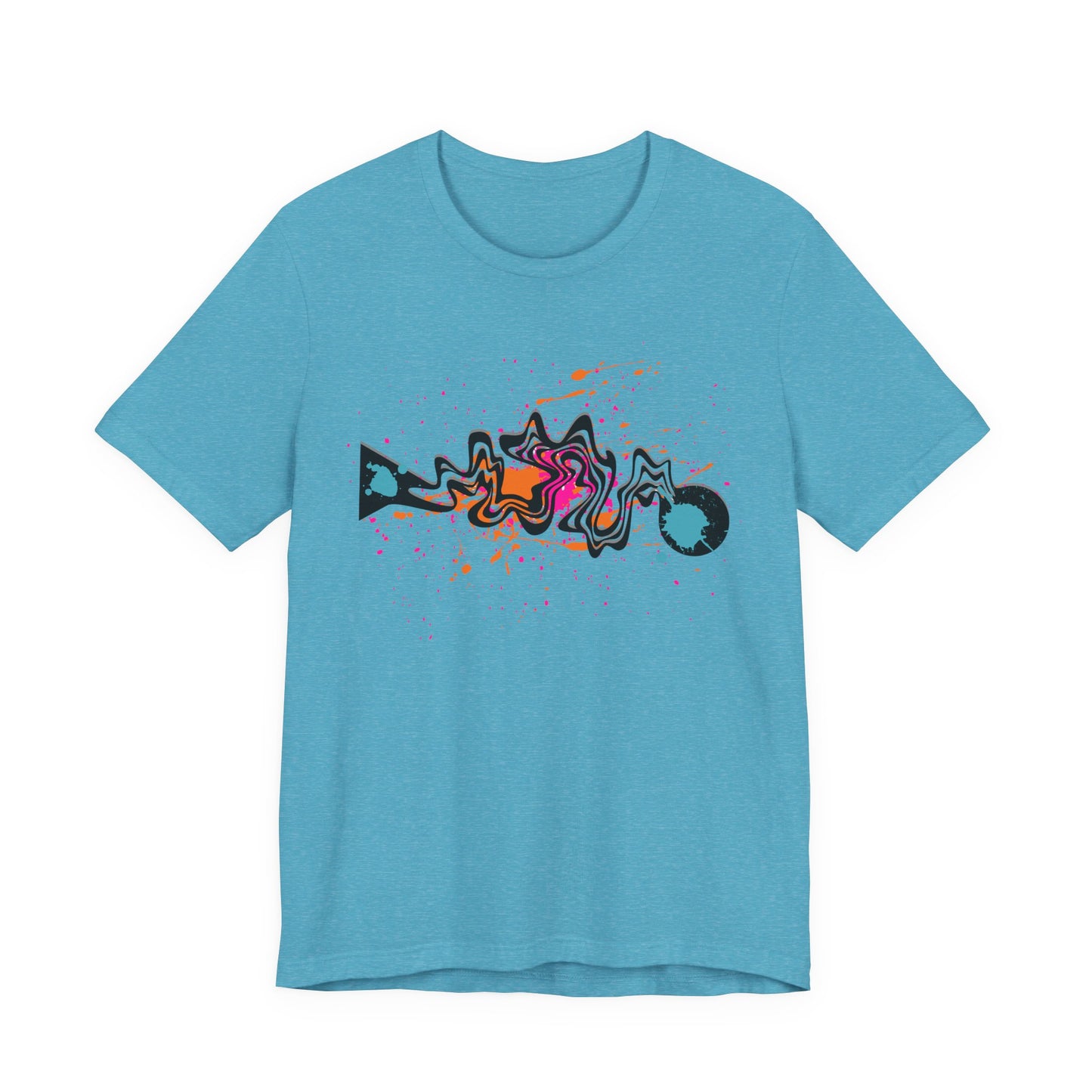 Abstract Graffiti Fish T-Shirt